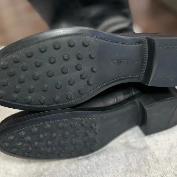 Like NEW✨La CANADIENNE Black Ridding Boots with Smooth Leather and Rounded Toe